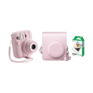 Fujifilm Instax Mini 13 Instant Film Camera Combo with 1 Film and Case (Candy Pink)