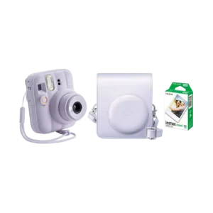 Fujifilm Instax Mini 13 Instant Film Camera Combo with 1 Film and Case (Dreamy Purple)